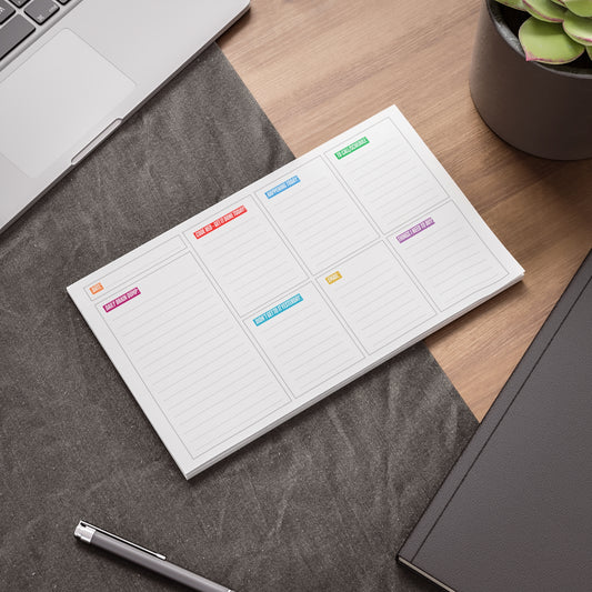ADHD Notepad Planner for Fridge - Notepad