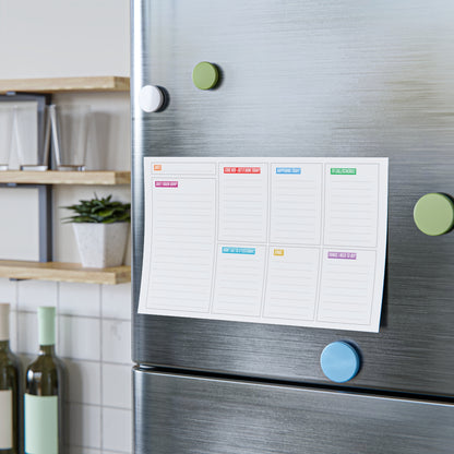 ADHD Notepad Planner for Fridge - Notepad