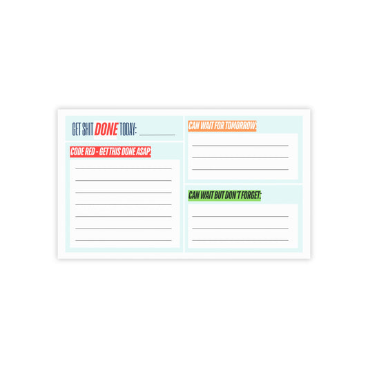 Magnetic Notepad Planner