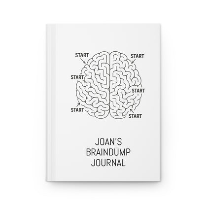 Personalized Brain Dump Journal - Hardcover Journal