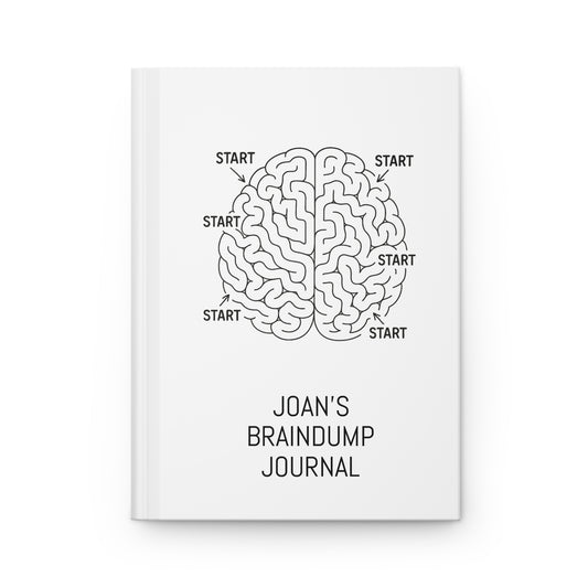 Personalized Brain Dump Journal - Hardcover Journal